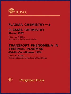 cover image of Plasma Chemistry--2
